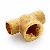 Тройник переходной под пайку ВР 18 х 3/4" VIEGA медный Тройник
