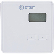 Регулятор проводной комнатный STOUT R-9b, белый (STE-0101-009001)