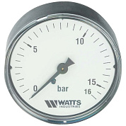 Манометр аксиальный F+R100 63 мм 1/4" 16 бар WATTS