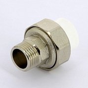 Муфта разборная 20 х 1/2" (НР) PRO AQUA полипропиленовая PP-R