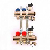 Колл. группа EMMETI TOPWAY 1"x3/4" ЕК 2 выхода с термостатическими вентилями