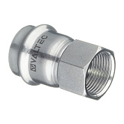 Муфта пресс-В 42 мм х 1 1/2" нержавеющая сталь VALTEC