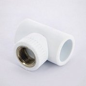 Тройник 32 х 3/4" (ВР) PRO AQUA полипропилен PP-R