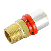 Муфта (НР) 16 x 3/4" под пресс для МП труб TIEMME