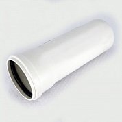 Канализационная труба 110 х 250 Sinikon с раструбом (белая) 500083.K