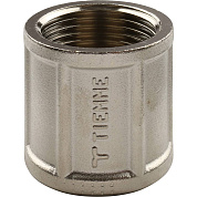 Муфта резьбовая ВР 1" x 1" никель TIEMME