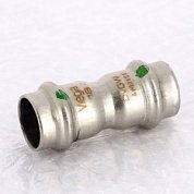 Муфта пресс 18 нержавеющая сталь Sanpress Inox VIEGA Диаметр - 18 мм.