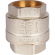 ROMMER 1" 1/2  Клапан обратный пружинный муфтовый с металлическим седлом