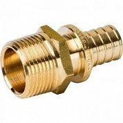 Муфта НР 16 x 3/4" аксиальная для труб PE-X STOUT
