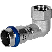 Угол 90° переходной под пресс 18 x 1/2" (ВР) из нержавеющей стали STOUT (SSS-2009-001812)