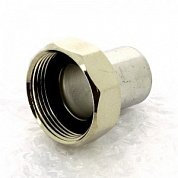 Муфта-вставка пресс-В 28x1"1/4 нержавеющая сталь Sanpress Inox VIEGA Диаметр - 28 мм.
