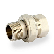 Американка прямая 3/4" (ВН) с прокладкой O-RING, никель UNI-FITT OPTIMAL (650N3001)