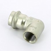 Угол пресс-В компактный 22x1/2" нержавеющая сталь Sanpress Inox VIEGA Диаметр - 22 мм.