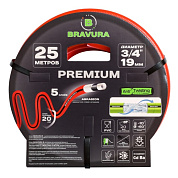 Шланг садовый Bravura 5, 3/4" (d = 19 мм) 25 м., красный, стенка 3 мм. 201925