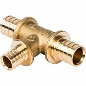 Тройник переходной 20 x 16 x 20 аксиальный для труб PE-X STOUT