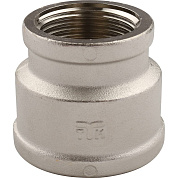 Муфта резьбовая ВР 1" x 3/4" никель TIEMME