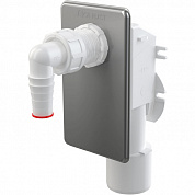 Сифон Alcaplast APS3 для стиральной машины, подключение 40/50 мм, штуцер 20/23 мм, нержавейка