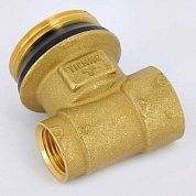 Концевик (тройник) для коллектора TIEMME 1/2"х1"х3/8"