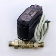 Кран сгон НН 1/2" 2-ходовой с сервоприводом MODULO COMPACT EMMETI 