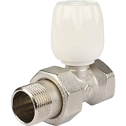 Клапан ручной терморегулирующий 3/4", DN 20, PN 10, с неподъемным шпинделем, прямой, STOUT