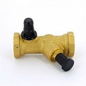 Вентиль WATTS балансировочный 1"1/2 ВР WattFlow с расходомером и "Memostop" SRV-IG. 15-120 л/мин