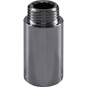 Удлинитель резьбовой 1/2" x 40 мм НР-ВР хромированный TIEMME