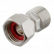Полусгон с накидной гайкой (НР) 3/4" x 1/2" латунь-никель VALTEC (VTr.613.N.0504)