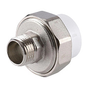 Муфта разъемная KALDE ECO 20 х 1/2" НР полипропиленовая PP белая