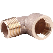 Угол резьбовой 90° ВН 1/4" бронза VIEGA (318000)