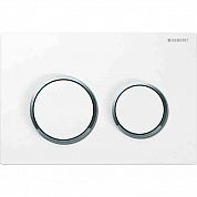 Кнопка смыва Geberit Omega20 белый хром 115.085.KJ.1