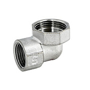 Угол редукционный 3/4" х 1/2" ВР, хром UNI-FITT OPTIMAL (636C3201)