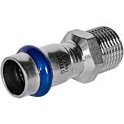 Переходник под пресс 15 х 1/2" (НР), из нержавеющей стали STOUT (SSS-2021-001512)