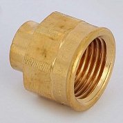 Муфта переходная 10 x 1/2" VIEGA пайка ВР бронза Муфта