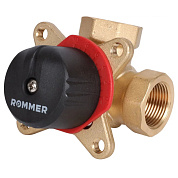 Трехходовой смесительный клапан 1"1/2 ROMMER 25 KVs (RVM-0003-025040)
