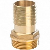 Штуцер НР 1"1/2 х 45 мм латунь STOUT