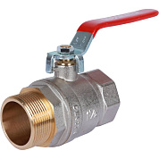 Кран шаровый ROMMER 1"1/2 ВН - полный проход, ручка 