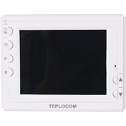 Термостат комнатный БАСТИОН TEPLOCOM TS-Prog-2AA/8A, проводной, прогр., реле 250 В, 8 А (912)