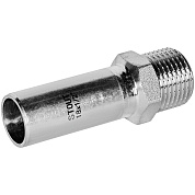 Вставка переходная под пресс 18 х 1/2" (НР), из нержавеющей стали STOUT (SSS-2024-001812)
