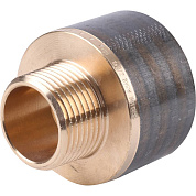 Переходник круглый резьбовой 1" х 1"1/2 ВН бронза VIEGA (650858)
