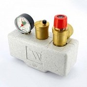 Группа безопасности WATTS для котла отопления на 3 бара 200 кВт в теплоизоляции 