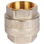 ROMMER 2" Клапан обратный пружинный муфтовый с пластиковым седлом