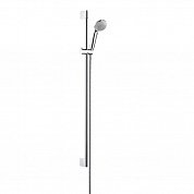 Душевой гарнитур HansGrohe HG Crometta Vario со штангой 85 см белый/хром