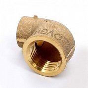 Угол 90° переходной пайка - ВР 15 x 1/2" VIEGA бронза Угол