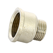 Переходник резьбовой 3/4" x 1/2" ВН никель UNI-FITT