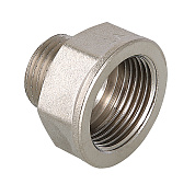 Переходник резьбовой ВН 1"1/4 х 1/2" латунь-никель VALTEC (VTr.592.N.0704)