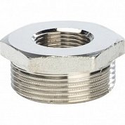 Футорка редукционная НВ 1" x 1/2" никель STOUT