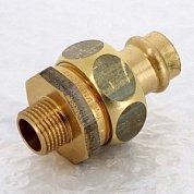 Американка пресс-Н медь плоская прокладка Profipress G VIEGA 18х1/2"