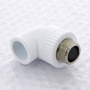 Угол 25 х 3/4" (НР) PRO AQUA полипропилен PP-R