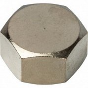 Заглушка резьбовая ВР 3/8" никель STOUT