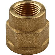 Муфта резьбовая ВР 1/2" x 3/8" латунь TIEMME